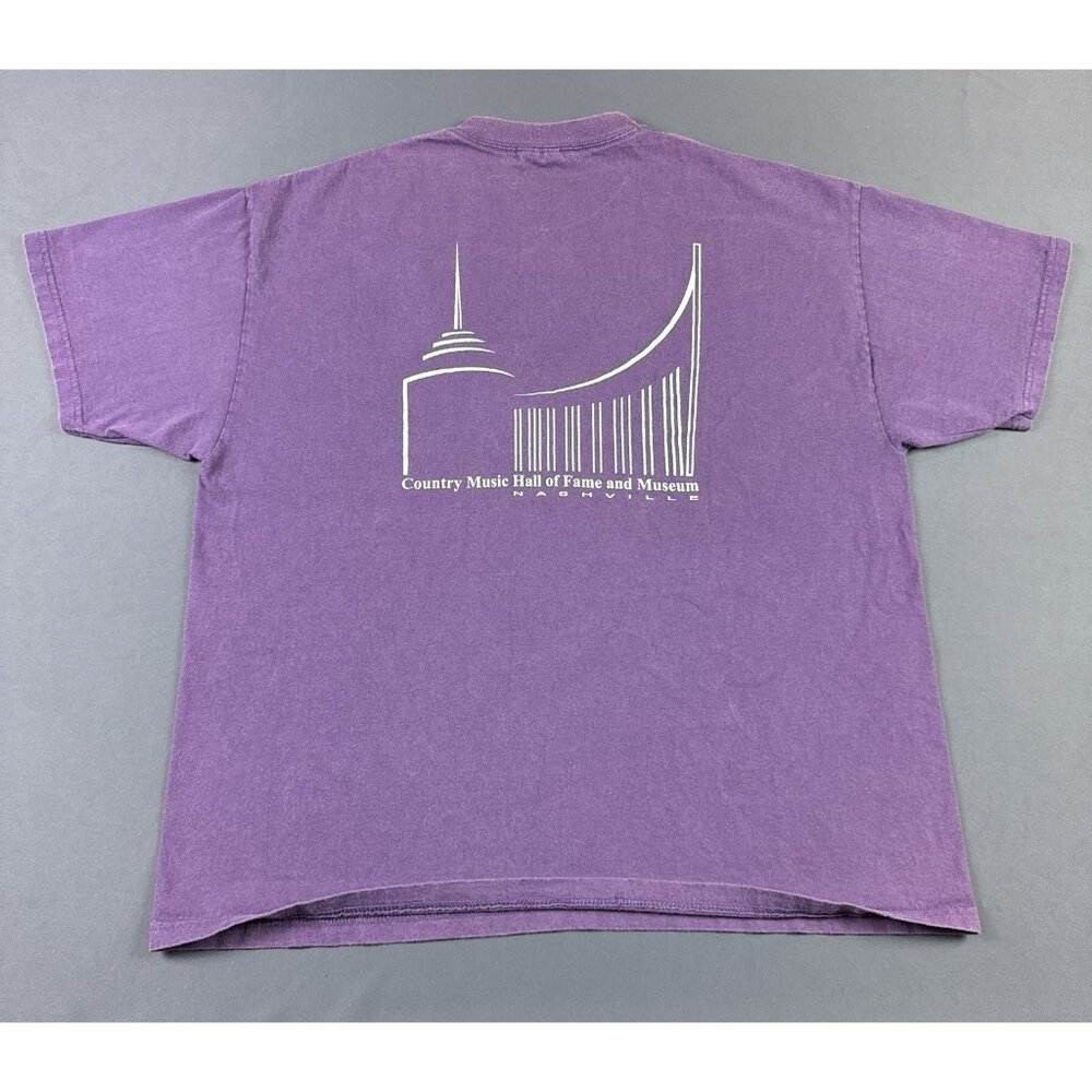 Rare Vintage Y2K Country Music Hall Of Fame And Museum Nashville Promo XL Shirt